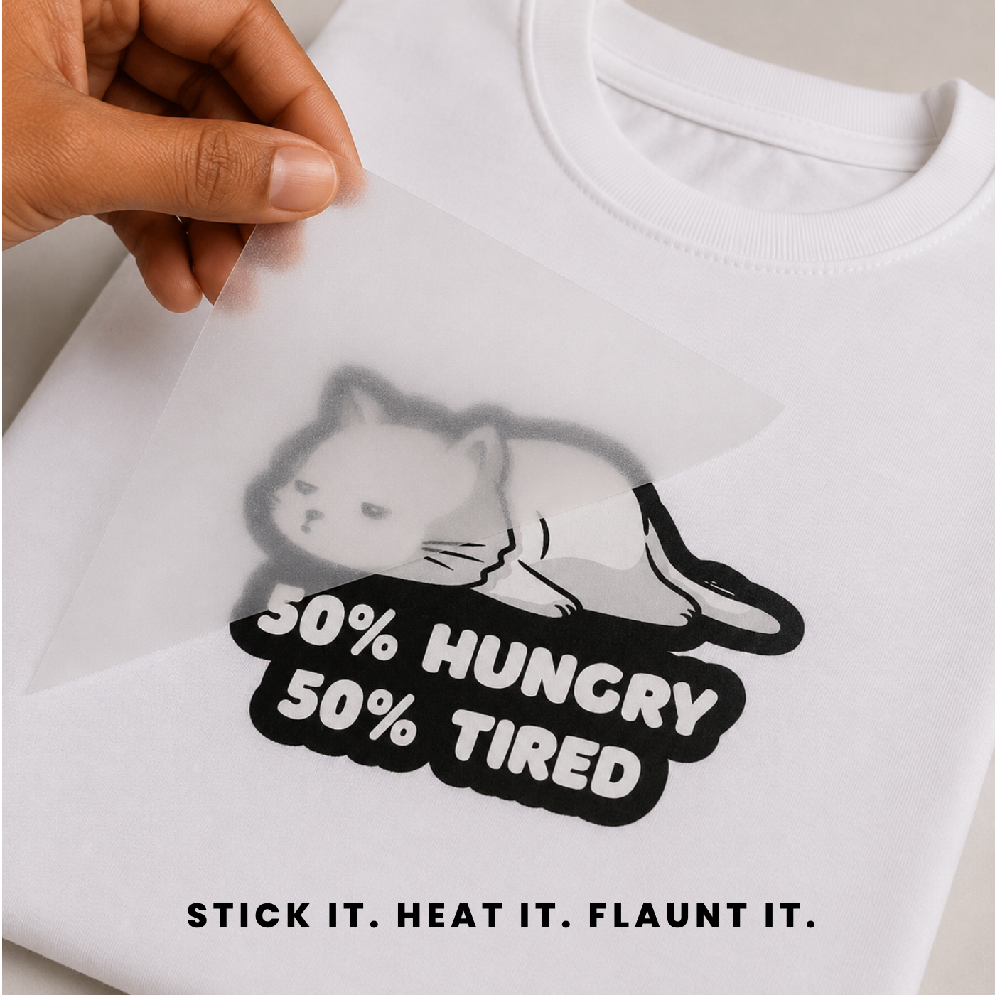 50% Hungry, 50% Tired